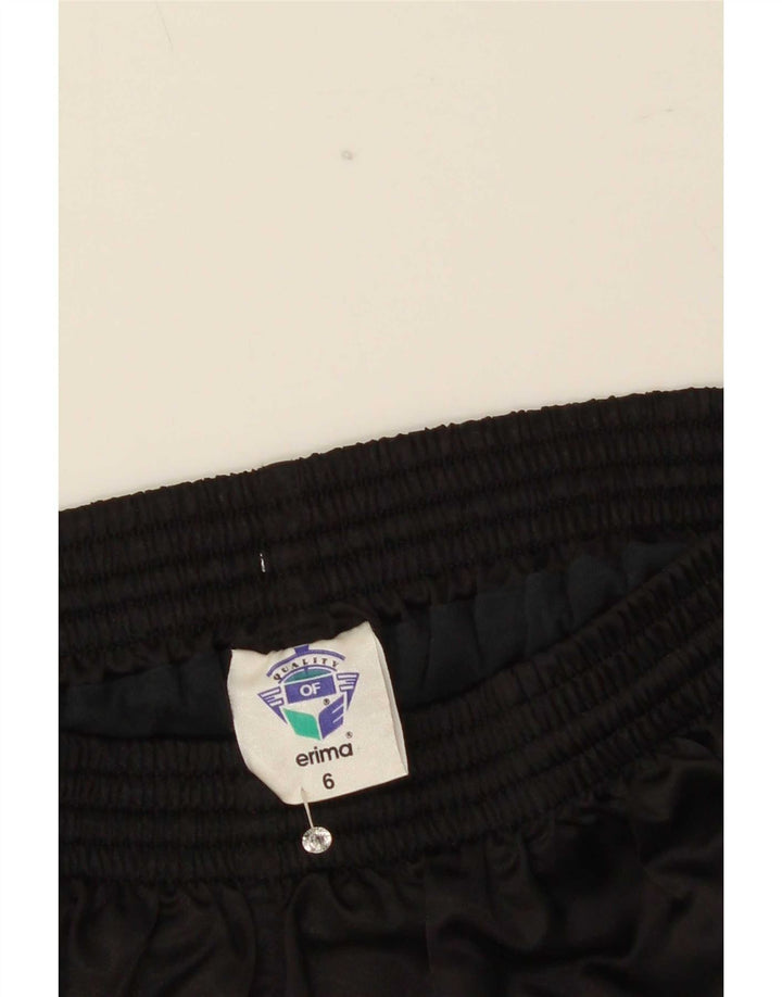 Damskie spodenki sportowe Erima UK 6 XS, czarny poliester