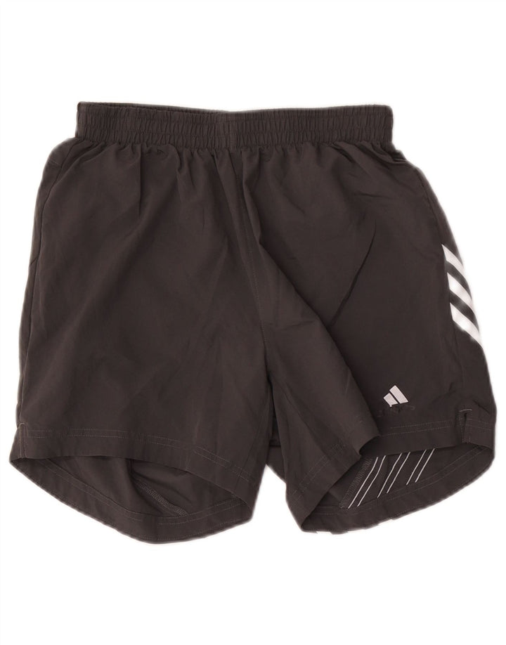 Męskie spodenki sportowe Adidas Aeroready, małe, szare, z poliestru