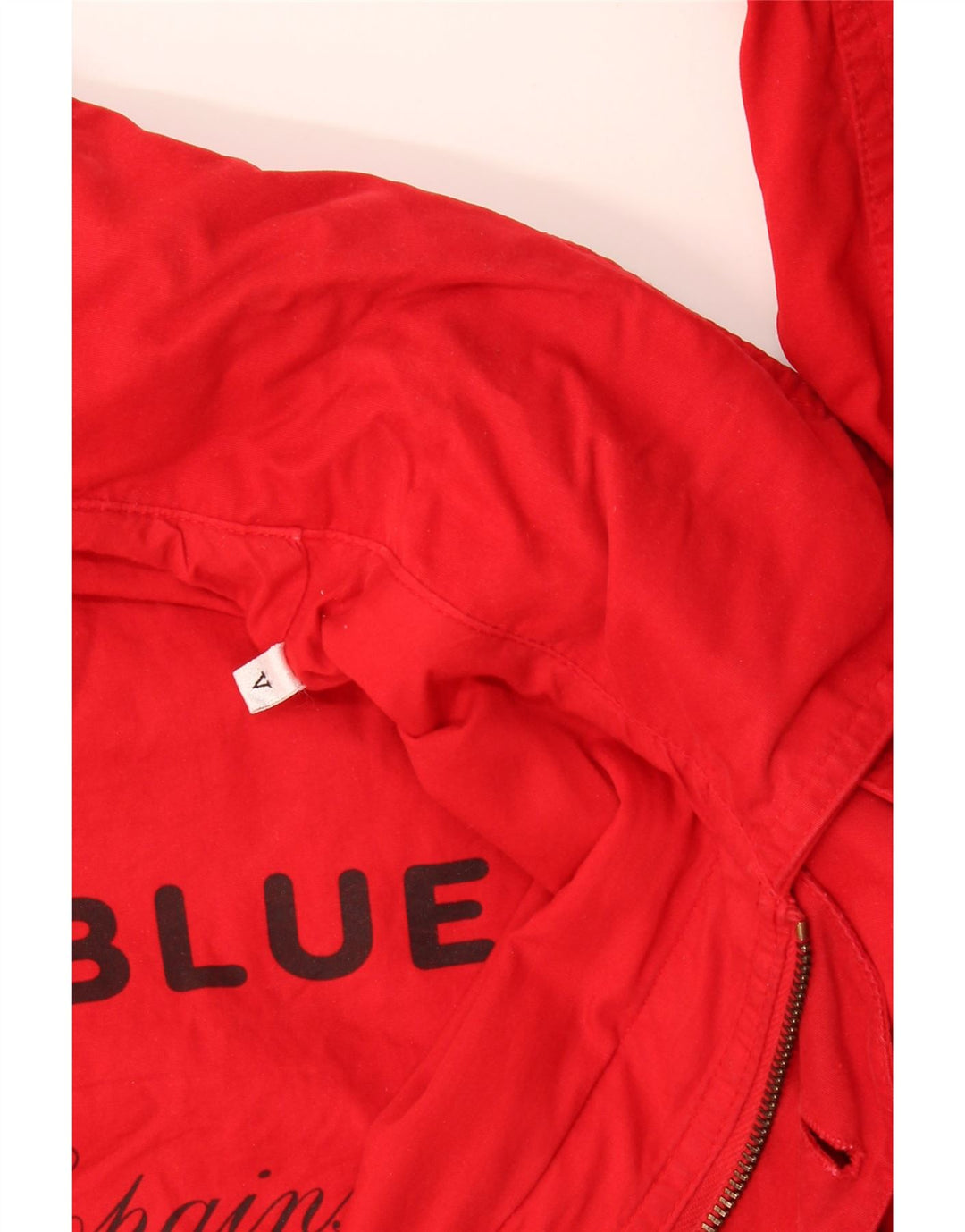 Vintage męska kurtka z kapturem UK 42 XL czerwona