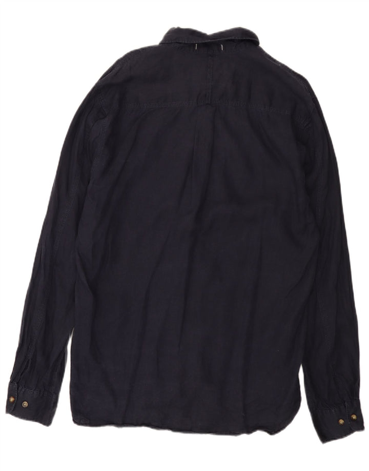 Koszula męska Scotch & Soda Amsterdam Couture, średni granat