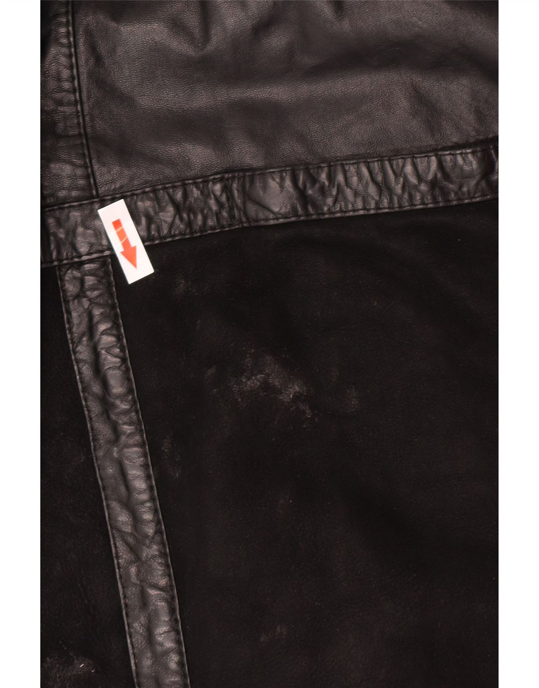Damski płaszcz oversize Skinni IT 40 Small Black Shearling
