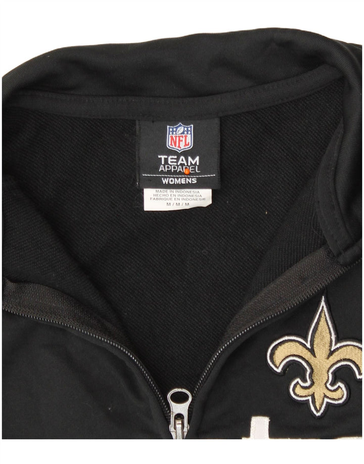 Kurtka dresowa damska NFL New Orleans Saints UK 14, średnia czarna