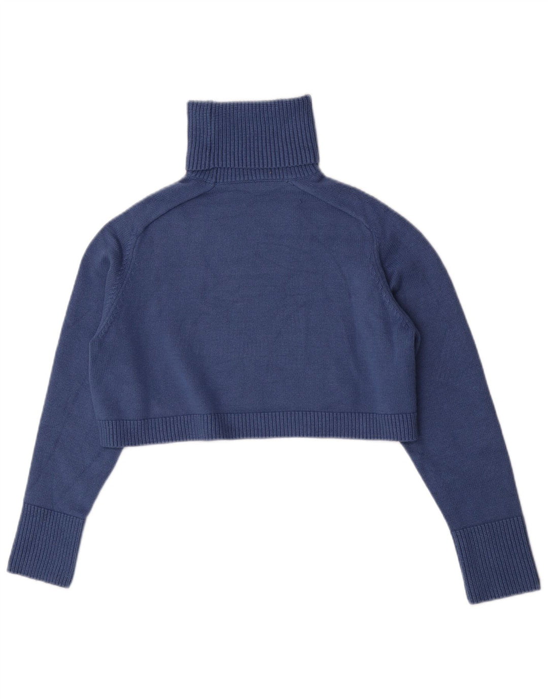 Damski sweter oversize Zara z okrągłym dekoltem UK 10 Small Blue