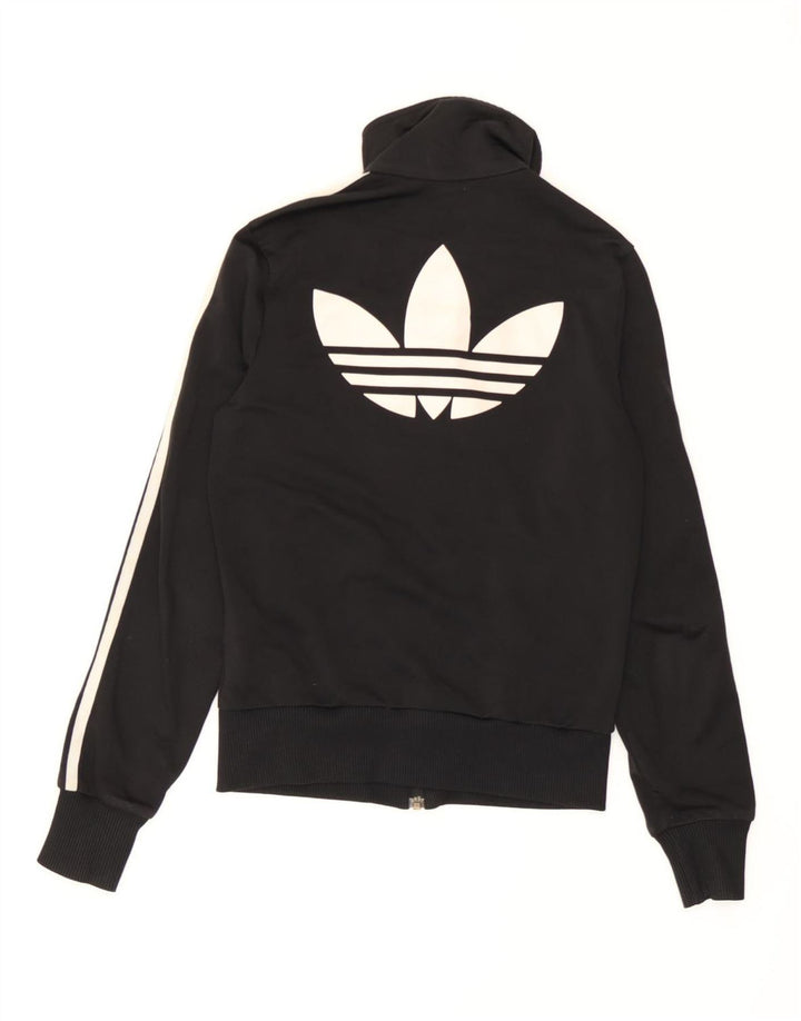 Damska kurtka dresowa Adidas Graphic EU 34 XS Czarny poliester