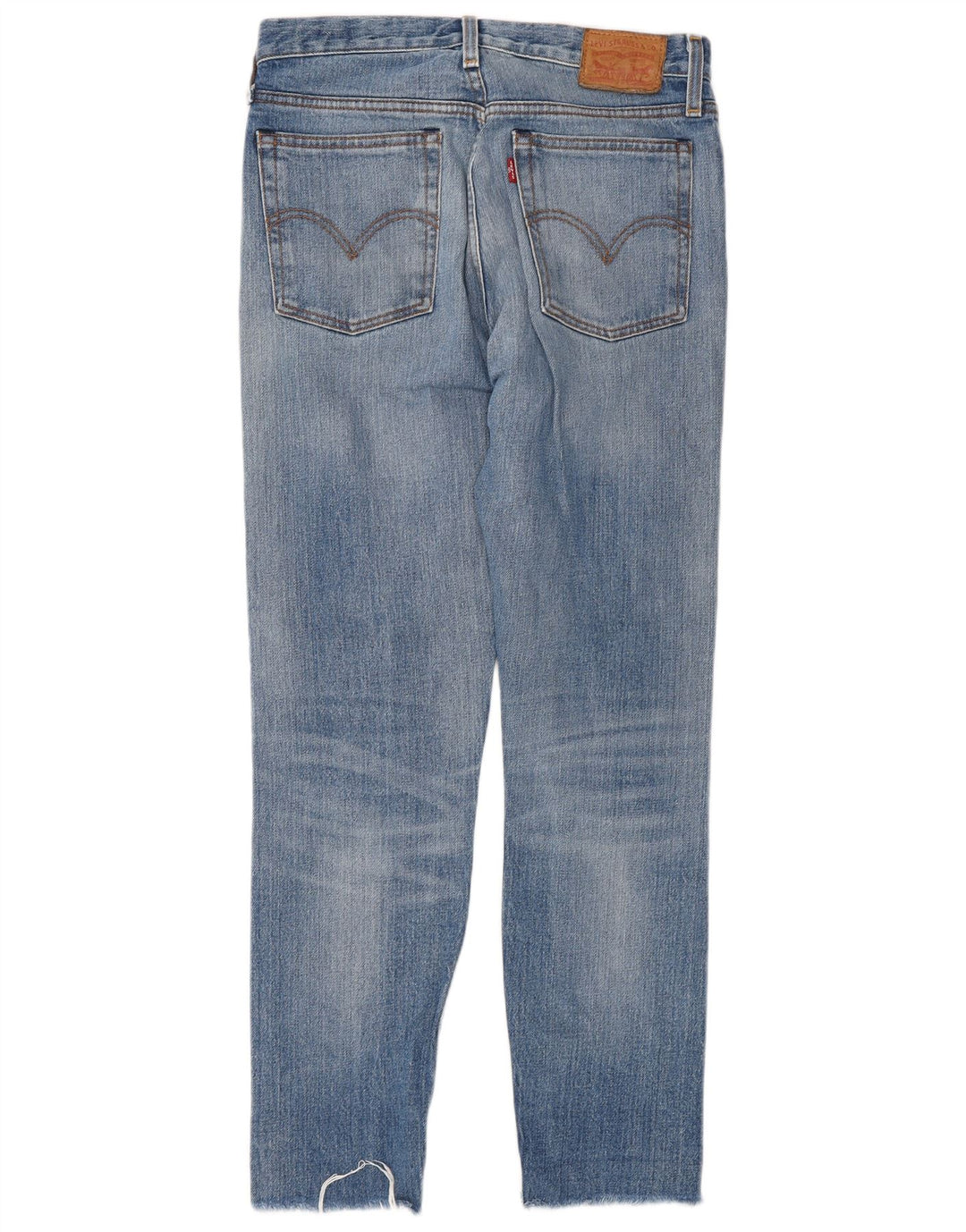 Damskie jeansy Levi's Slim W27 L26 Niebieskie bawełniane