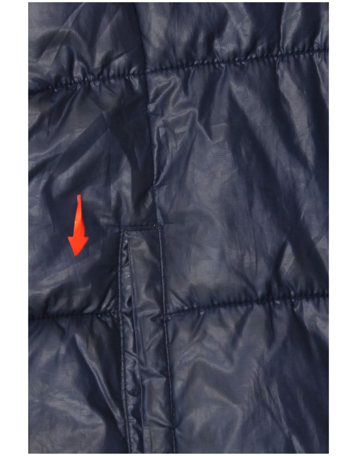 LEVI'S Dziewczęca ocieplana kurtka z kapturem, 11-12 lat, granatowa, poliester