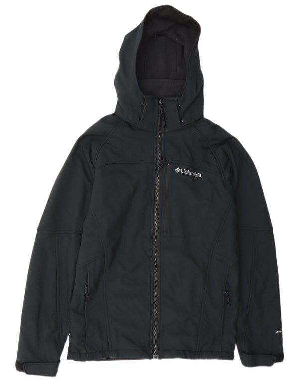 Męska kurtka wiatrówka z kapturem Columbia Omni-Shield UK 36 Small Navy Blue