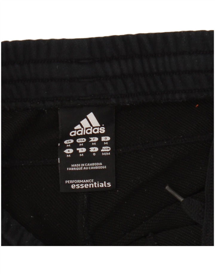 Męskie spodnie dresowe Adidas, średnie czarne
