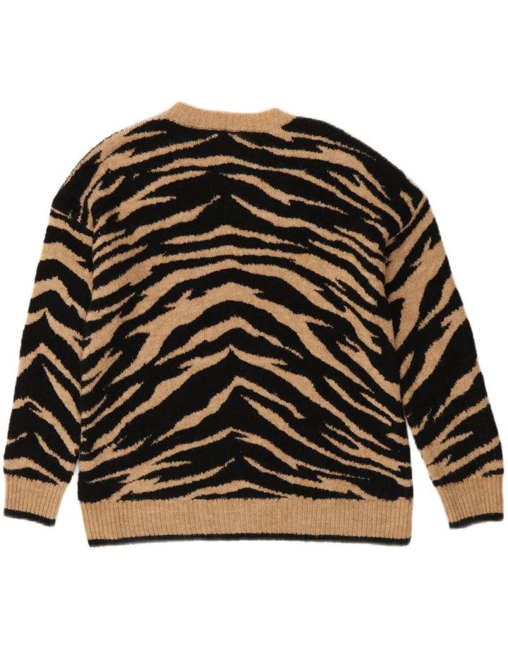 Marks & Spencer Damski sweter z dekoltem w łódkę, UK 10, mały, czarny