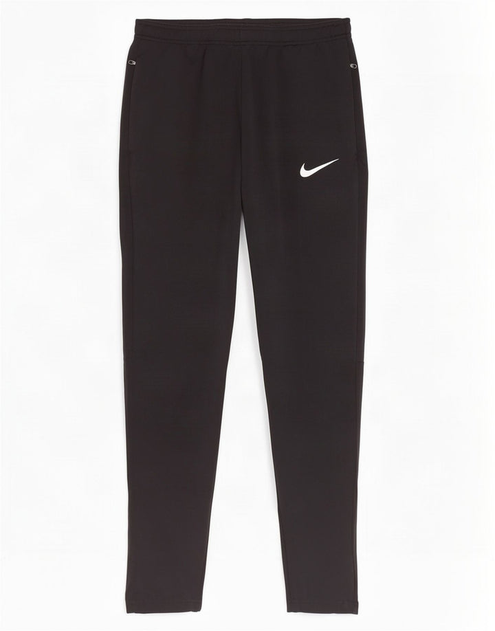 Męskie spodnie dresowe Nike Dri Fit, średni czarny poliester