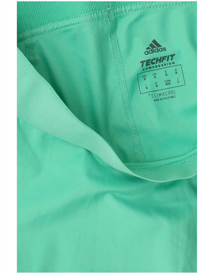 Legginsy Adidas Damskie Climacool UK 12 Średni Turkus