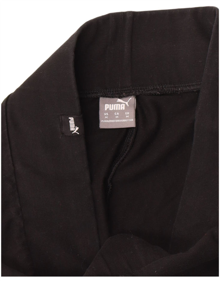 Damskie legginsy Puma Graphic UK 12, średnie czarne