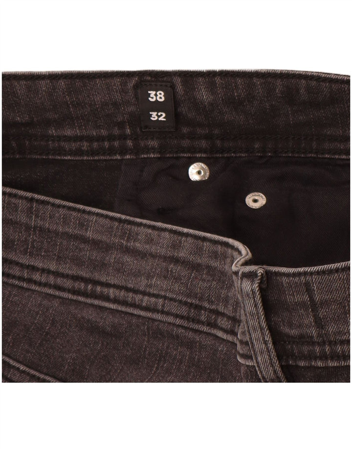 Męskie jeansy typu slim Jack & Jones W38 L32 Szara bawełna