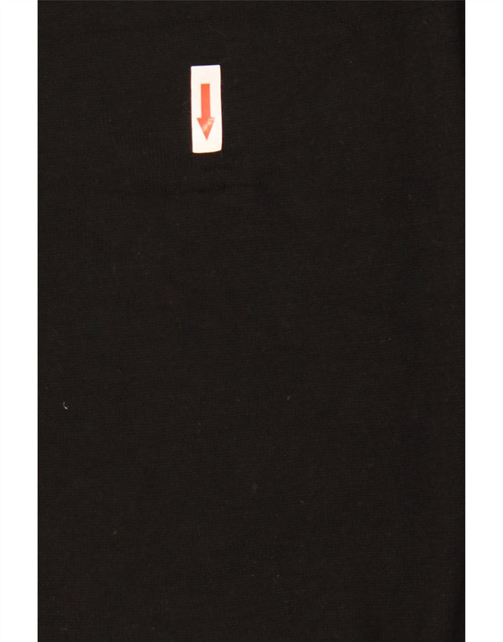 Damski sweter oversize z okrągłym dekoltem Zara UK 10 Small Black Wiskoza