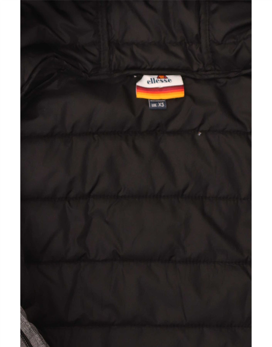 Męska ocieplana kurtka z kapturem Ellesse UK 34 XS Szary nylon