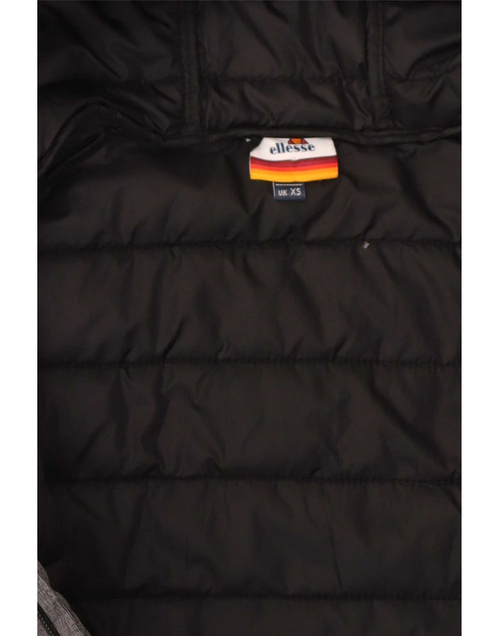 Męska ocieplana kurtka z kapturem Ellesse UK 34 XS Szary nylon