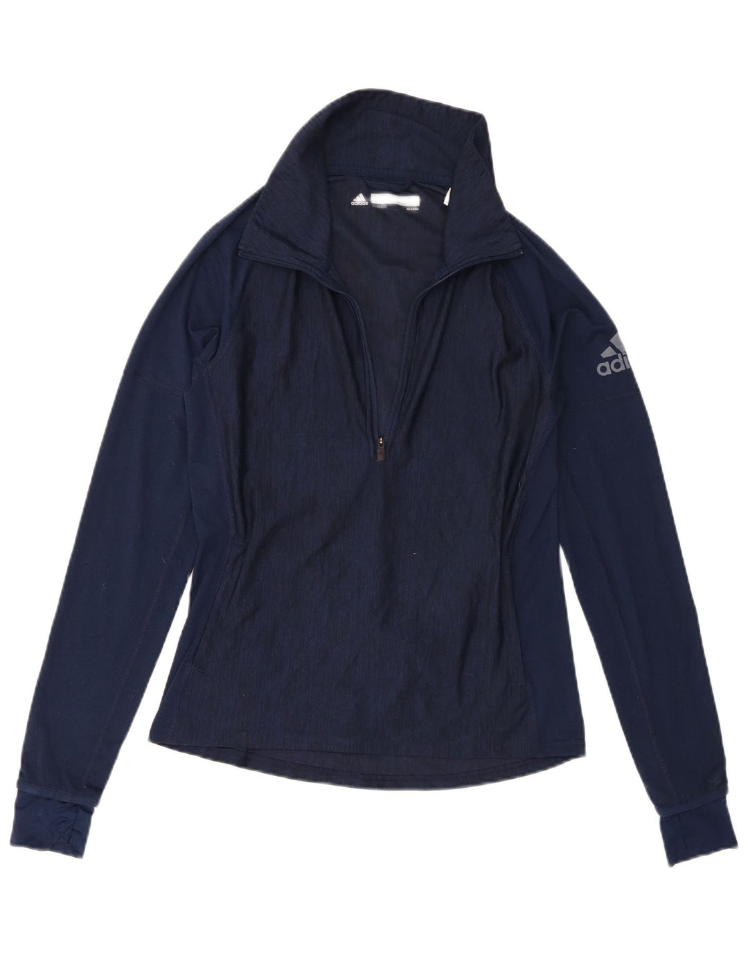 Damski dres Adidas Graphic Pullover Top UK 8/10 Mały granatowy