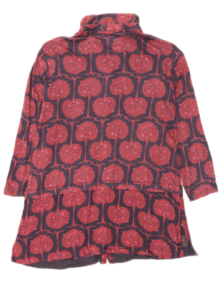 Damska bluzka koszulowa o przedłużonym fasonie White Stuff UK 14, duża, granatowa