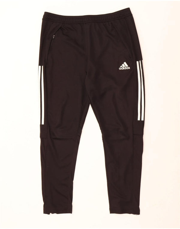 Męskie spodnie dresowe Adidas Aeroready XL, czarne, poliestrowe