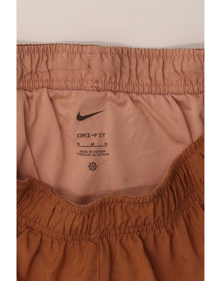 Damskie spodenki sportowe Nike UK 12, średni brązowy poliester