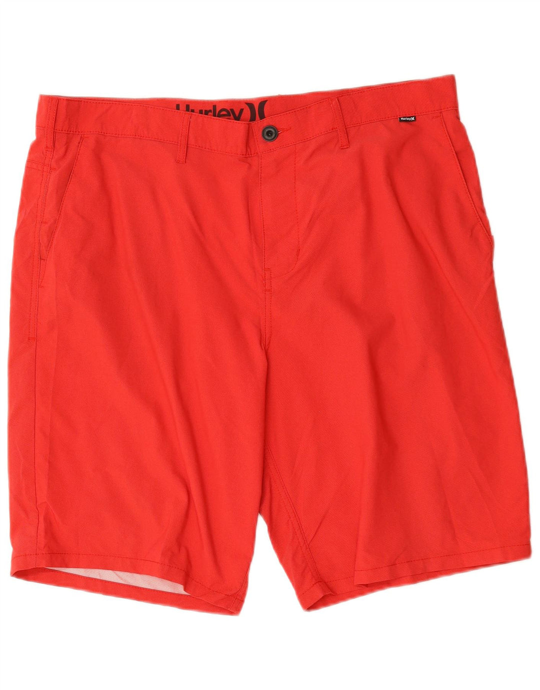 Męskie spodenki chino Hurley W38 XL, czerwony poliester
