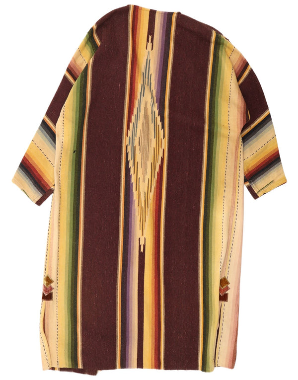 Karen Wilkinson Damski płaszcz Santa Fe Serape UK 20 2XL Bordowy Western