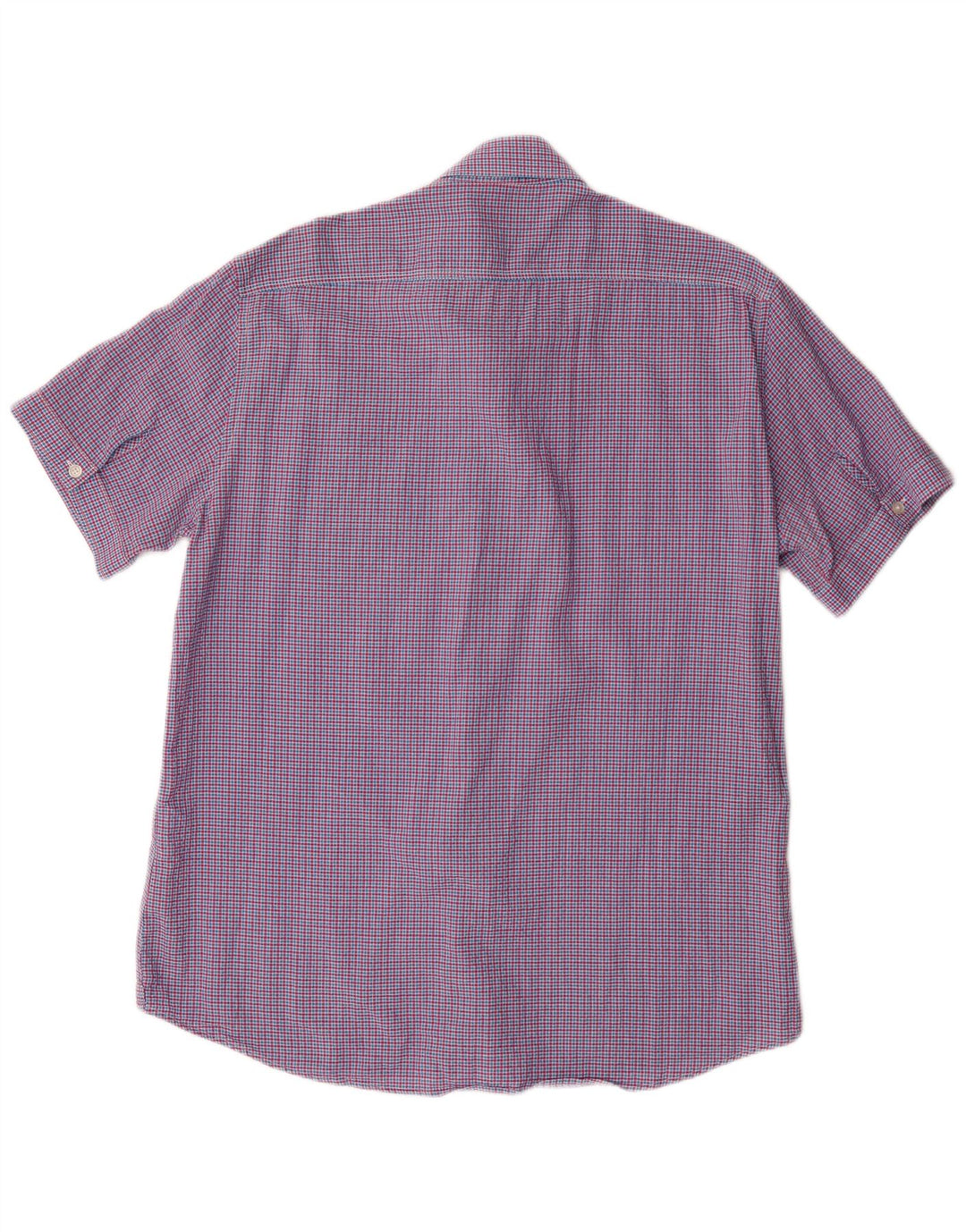 Męska koszula z krótkim rękawem Carrera o regularnym kroju XL, bawełniana w czerwoną kratę