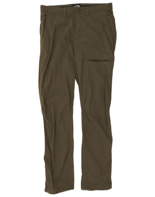 Męskie spodnie cargo The North Face W32 L32, zielone, bawełniane