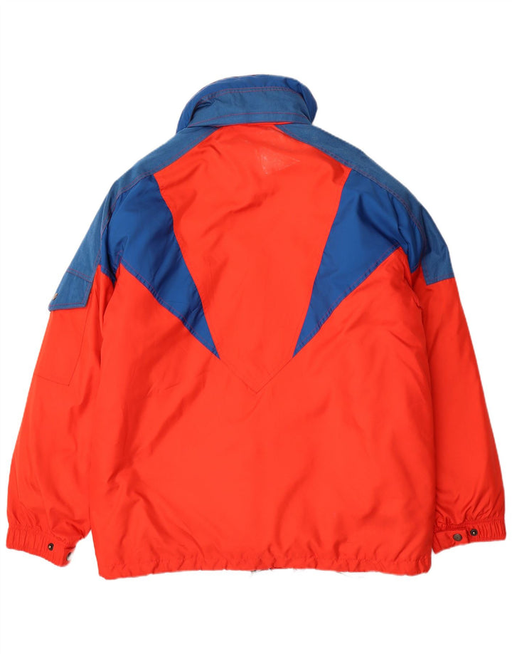 Męska kurtka narciarska Dubin o luźnym kroju IT 46, mały, czerwony poliester w blokach kolorów