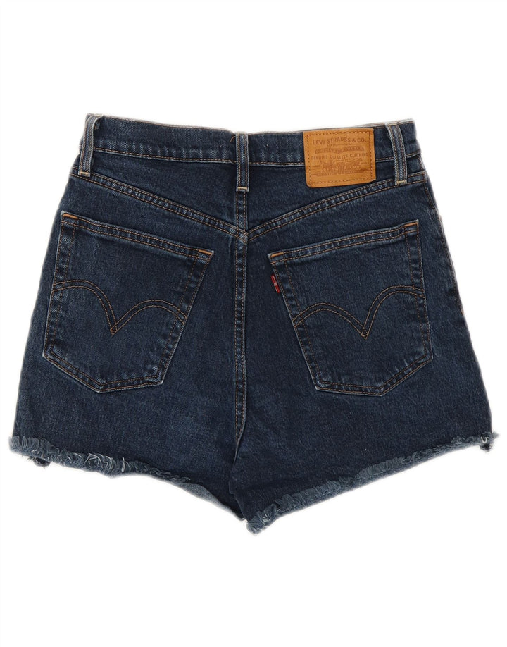 Damskie spodenki jeansowe LEVI'S 501 W27, małe, niebieskie, bawełniane, klasyczne
