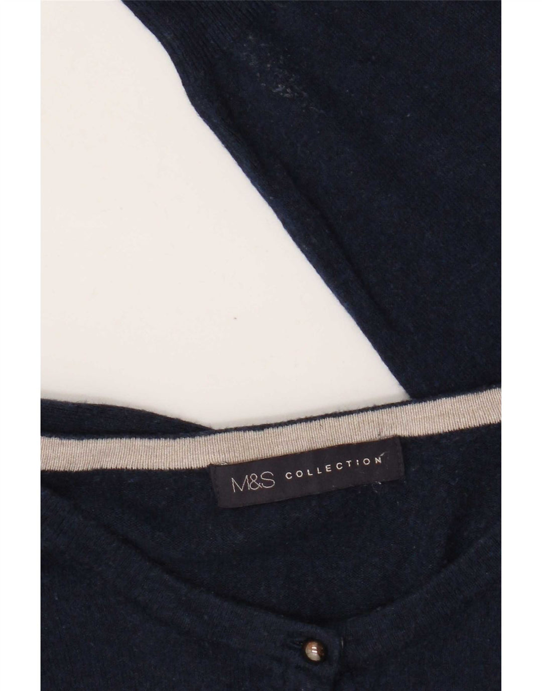 Sweter damski Marks & Spencer UK 16, duży, granatowy