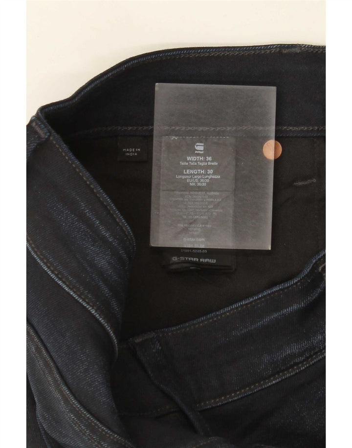 G-Star Męskie 3301 Slim Jeans W36 L30 Granatowa bawełna