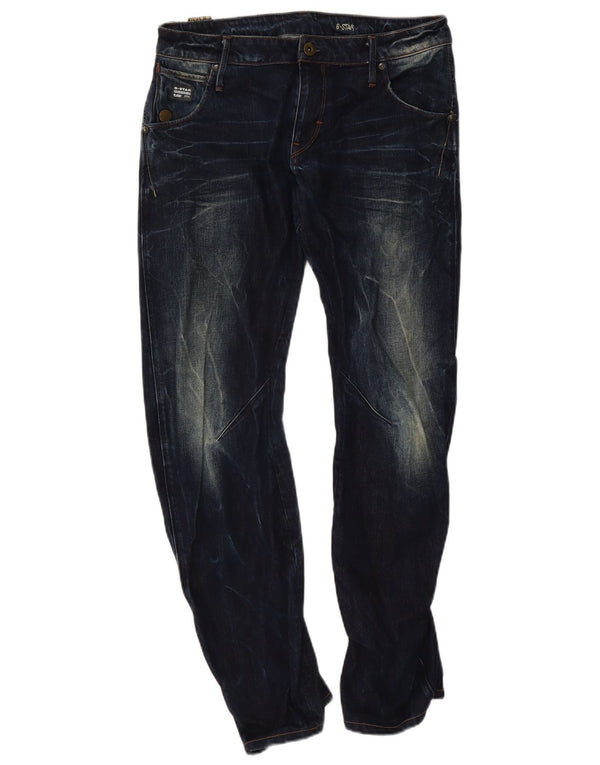 Męskie jeansy G-Star Banana Slim W32 L32 Granatowa bawełna