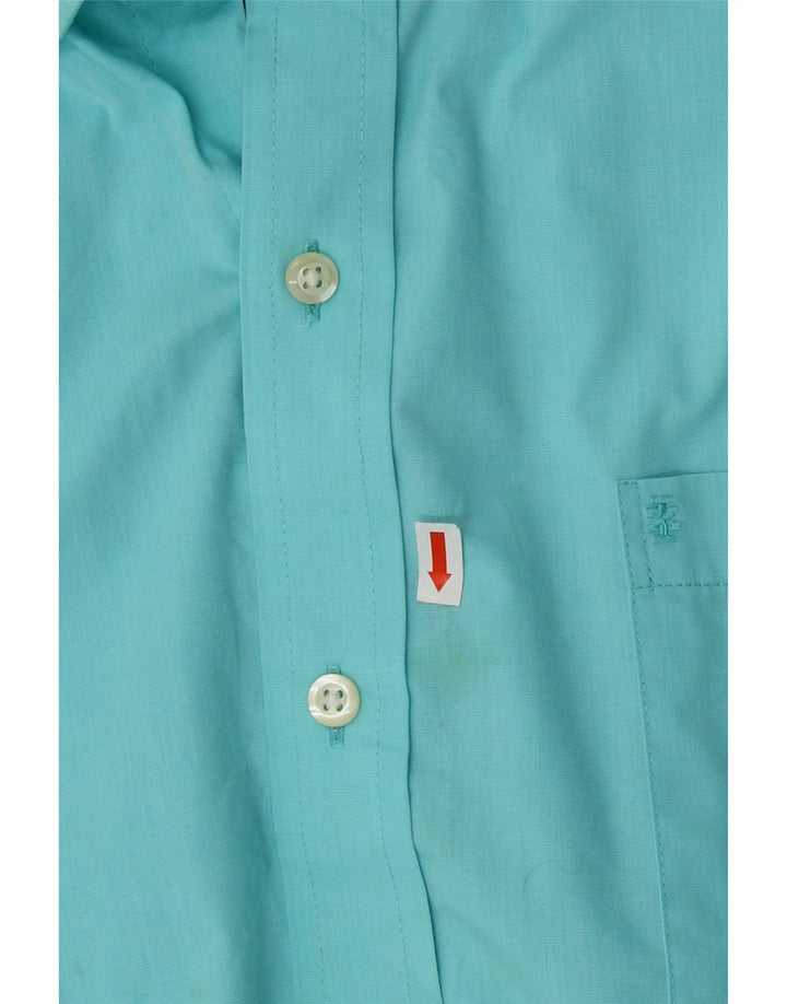 IZOD Mens Shirt XL Blue Cotton Vintage Izod and Second-Hand Izod from Messina Hembry 