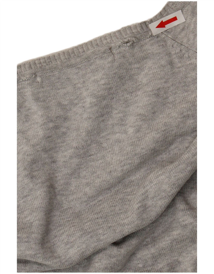 Sweter damski Zara Cardigan UK 14, duży, szary, nakrapiany