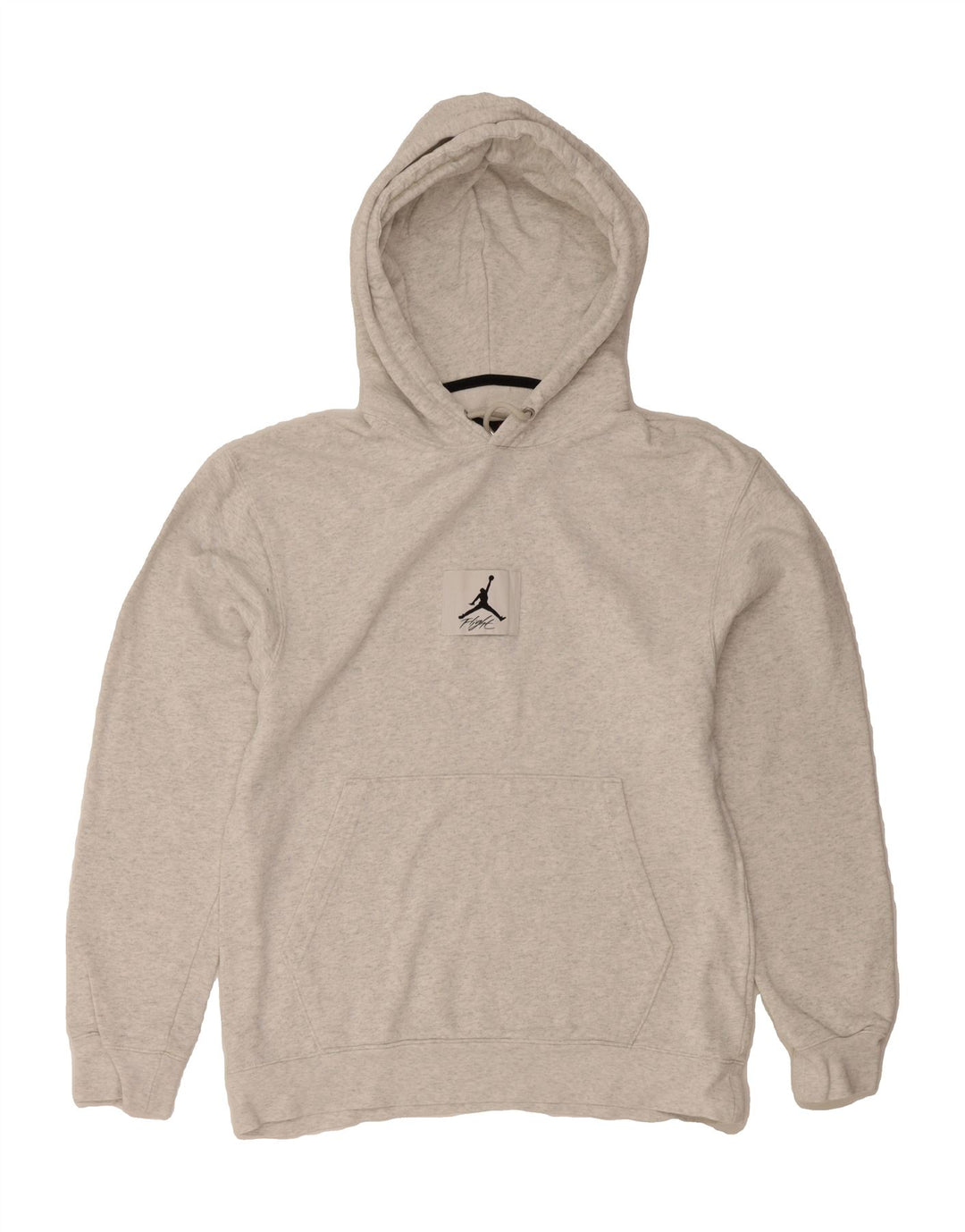 JORDAN Mens Hoodie Jumper Small Grey Cotton Vintage Jordan and Second-Hand Jordan from Messina Hembry 