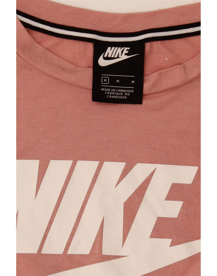 Damska koszulka z grafiką Nike Top UK 14, średni róż