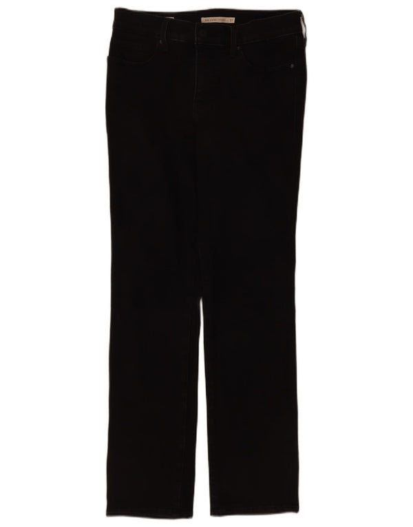 Damskie jeansy Levi's 314 Shaping Straight W27 L30 Czarne