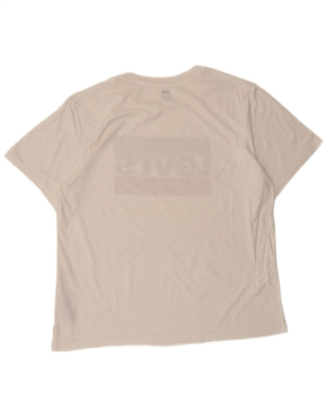 Męska koszulka z grafiką Levi's, góra XL, biała bawełna
