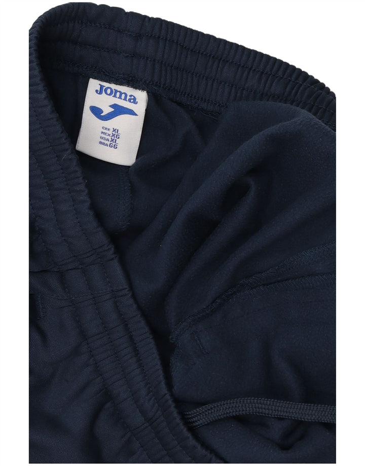 Męskie spodnie dresowe Joma XL, granatowe, poliestrowe