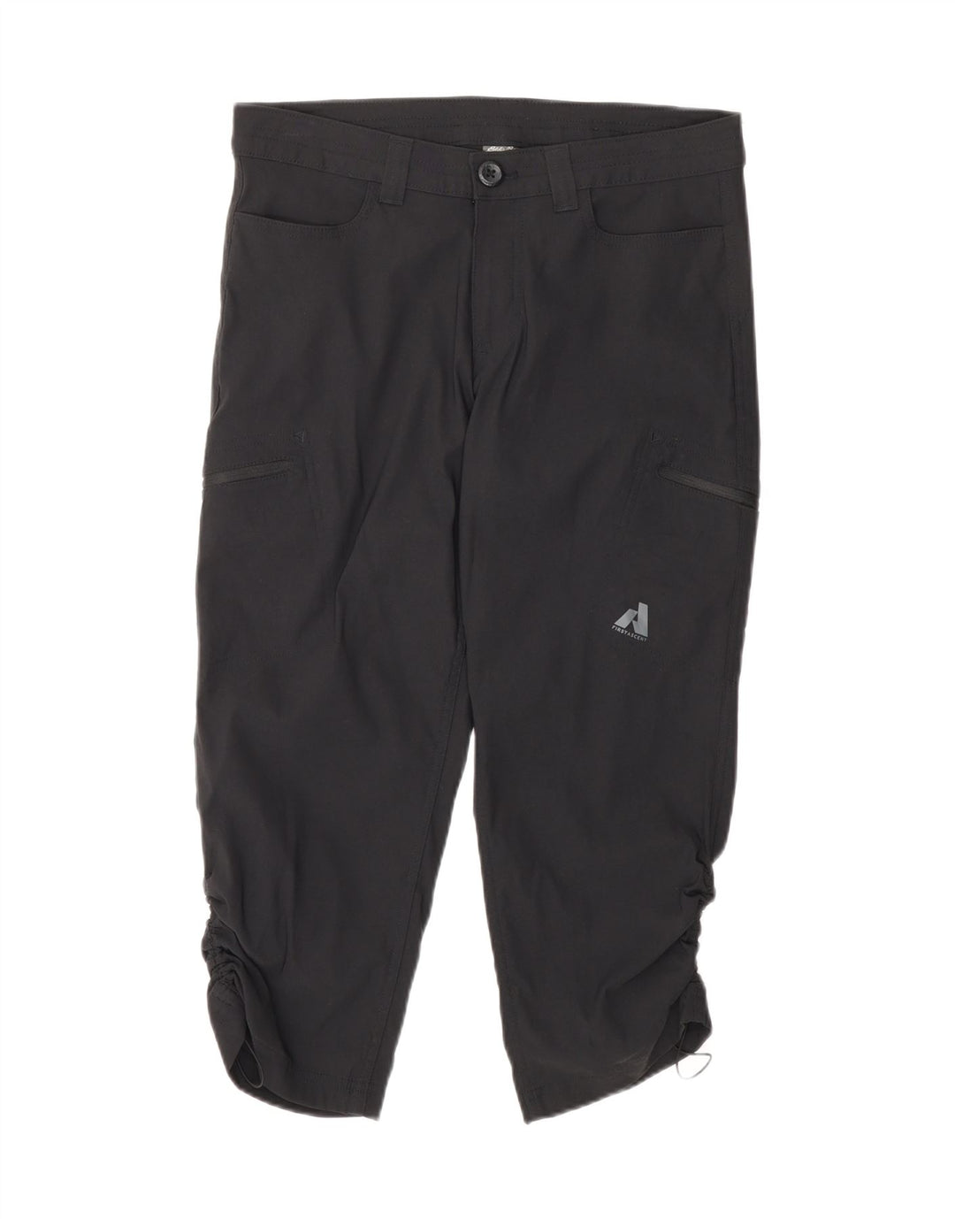 EDDIE BAUER Womens Straight Cargo Capri Trousers US 6 Medium W30 L20 Black Vintage Eddie Bauer and Second-Hand Eddie Bauer from Messina Hembry 