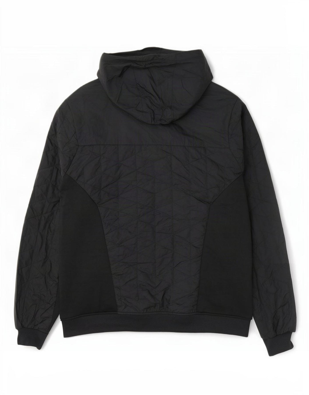 Męska pikowana kurtka z kapturem Under Armour UK 40, duża, granatowa, z poliestru