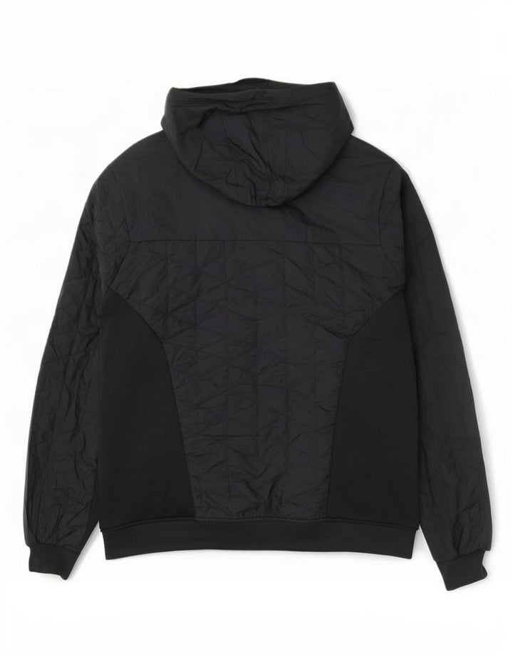 Męska pikowana kurtka z kapturem Under Armour UK 40, duża, granatowa, z poliestru