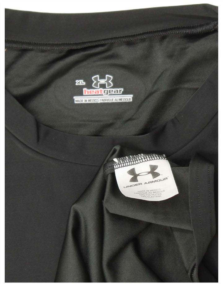 Chłopięca kamizelka termiczna UNDER ARMOUR 13-14 lat XL, czarny poliester