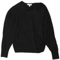 Cos Damski sweter oversize z dekoltem w kształcie litery V, UK 6 XS, czarny