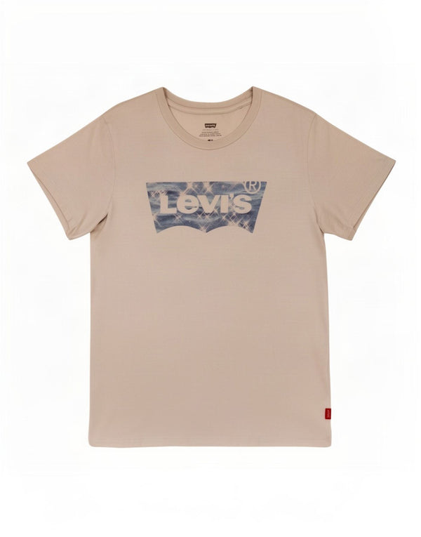 Damska koszulka z grafiką Levi's Top UK 10 Small White