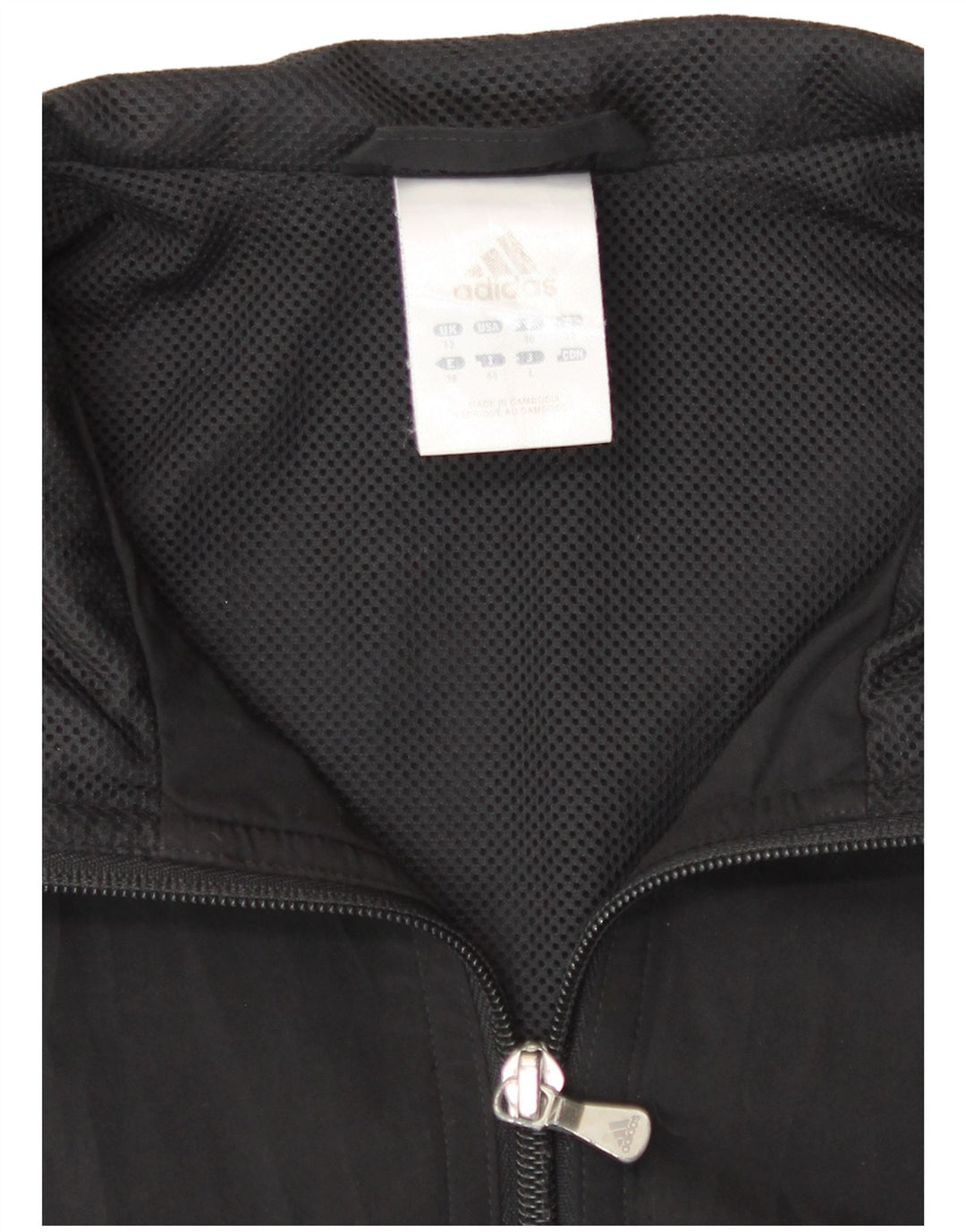 Damska bluza dresowa Adidas UK 12 Średni czarny poliester