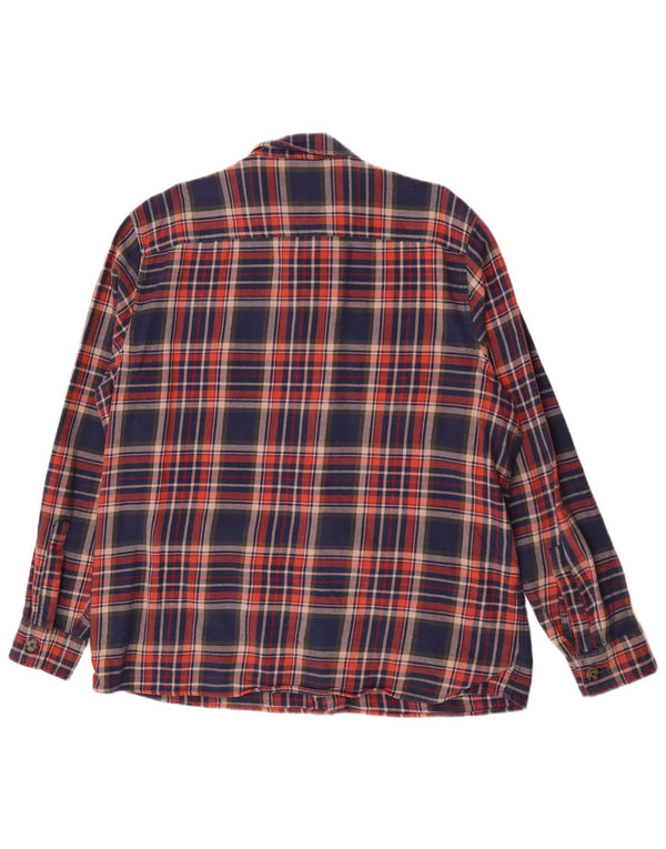 Crew Clothing Męska koszula flanelowa XL w wielokolorową kratę, bawełniana