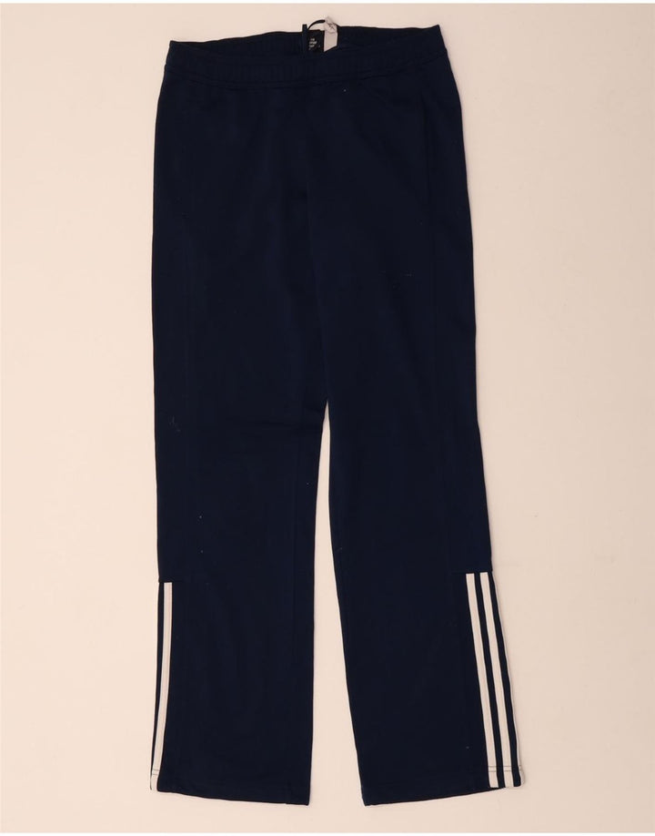 Męskie spodnie dresowe ADIDAS, małe, granatowe, z poliestru