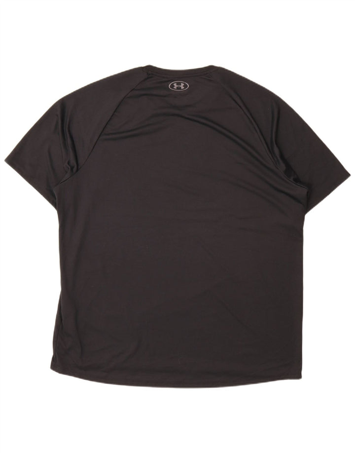 Koszulka męska Under Armour Top 2XL, czarny poliester